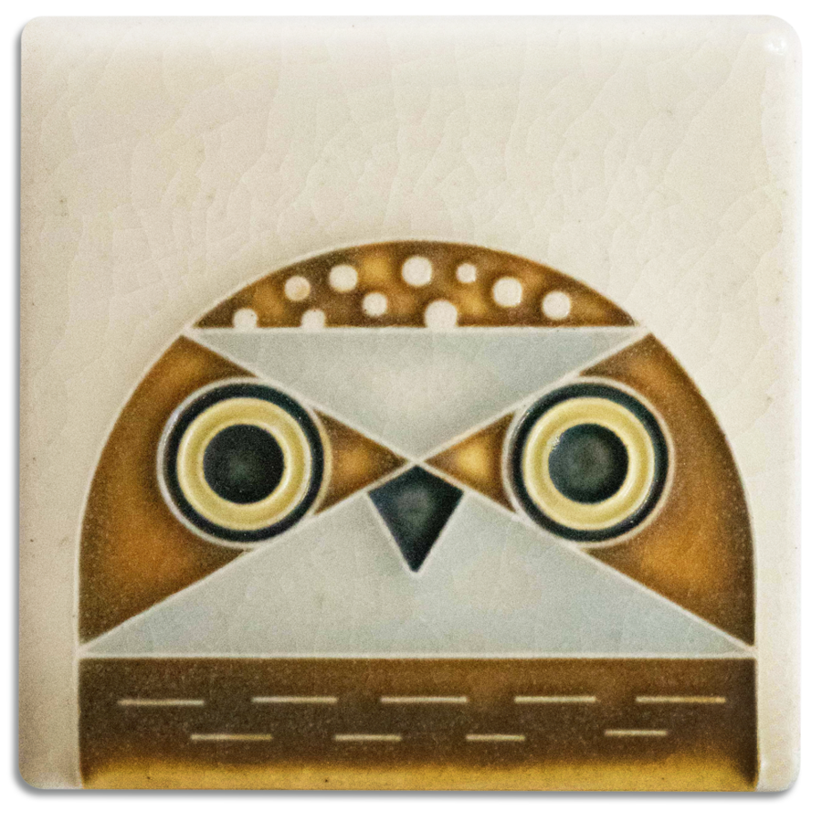 3x3 Owlet Motawi Tile