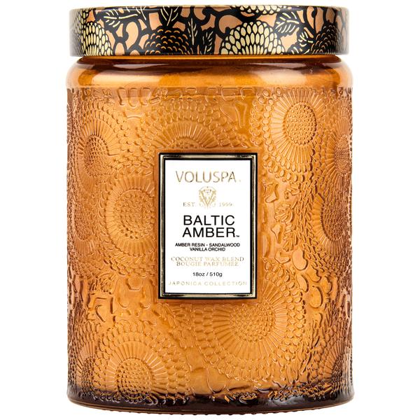 Baltic Amber Tall Jar Candle
